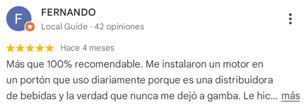 El mejor motor para porton corredizo