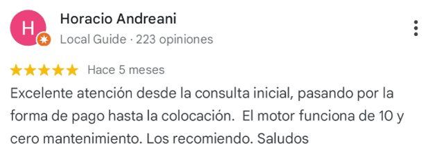 piOca® Automatizacion de Portones: Testimonios de clientes
