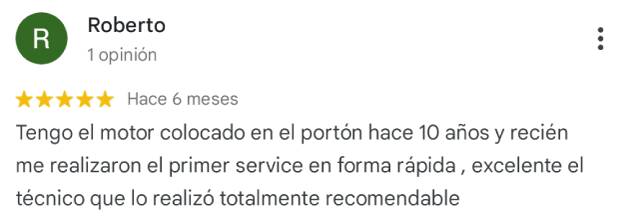 piOca® Automatizacion de Portones: Testimonios de clientes