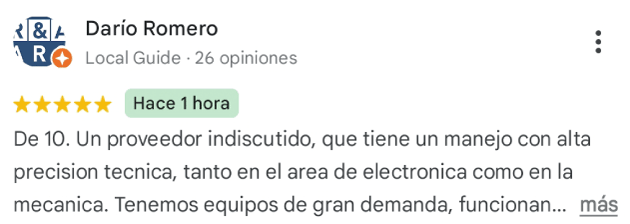 Testimonios de clientes sobre Automatización de Portones