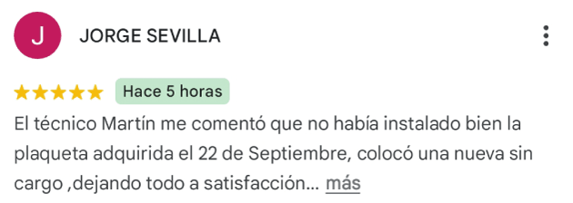 Comentario real sobre la calidad y durabilidad de una automatización de portones